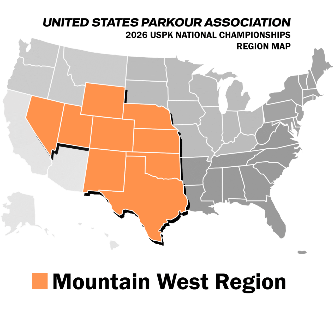 2026 USPK National Mountain West Region USPK 2026 USPK National Regional Map Mountain West 1280x1216 